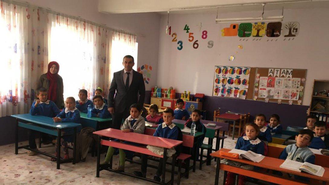 İlçe Milli Eğitim Müdürümüz Muharrem BAYINDIR Köy Okullarını Ziyaret Etti
