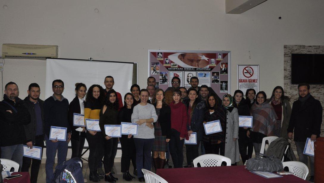 İzmir Kalkınma Ajansı Tarafından  İlçemiz Öğretmenlerine Proje Yazma Eğitimi Verildi