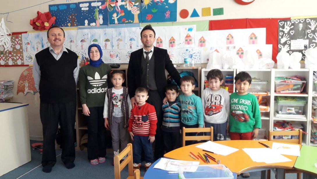 İlçe Milli Eğitim Şube Müdürümüz Mehmet KARADUMAN Köy Okullarımızı Ziyaret Etti