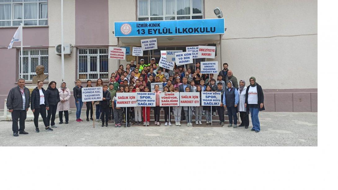 Türkiye Sağlıklı Beslenme ve Hareketli Hayat Programı Etkinliği Yapıldı 